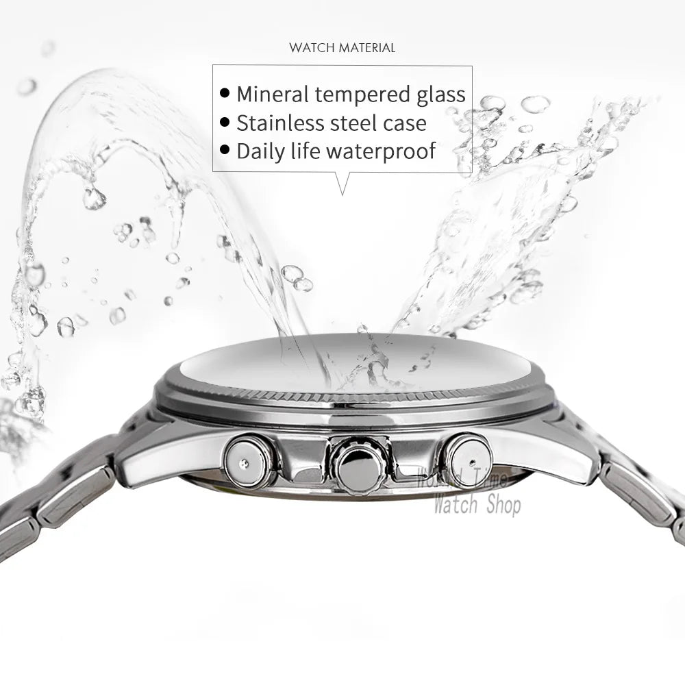 Reloj Casio, reloj de pulsera para hombre, marca superior de lujo, conjunto de reloj de cuarzo, reloj impermeable para hombre hasta 50 m, reloj deportivo militar, reloj masculino