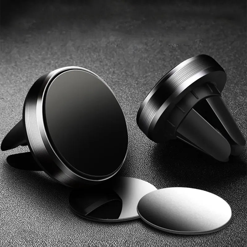Soporte magnético para teléfono de coche con ventilación de aire para iPhone 11, 12, 13, Samsung, Xiaomi y Huawei, soporte de soporte con imán de metal.