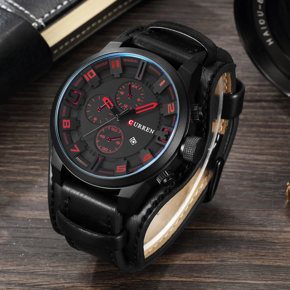 Curren Relógios Masculinos Relógio Masculino 2018 Top Marca Luxo Exército Militar Steampunk Esportes Masculino Quartzo-Relógio Masculino Hodinky Relojes Hombre