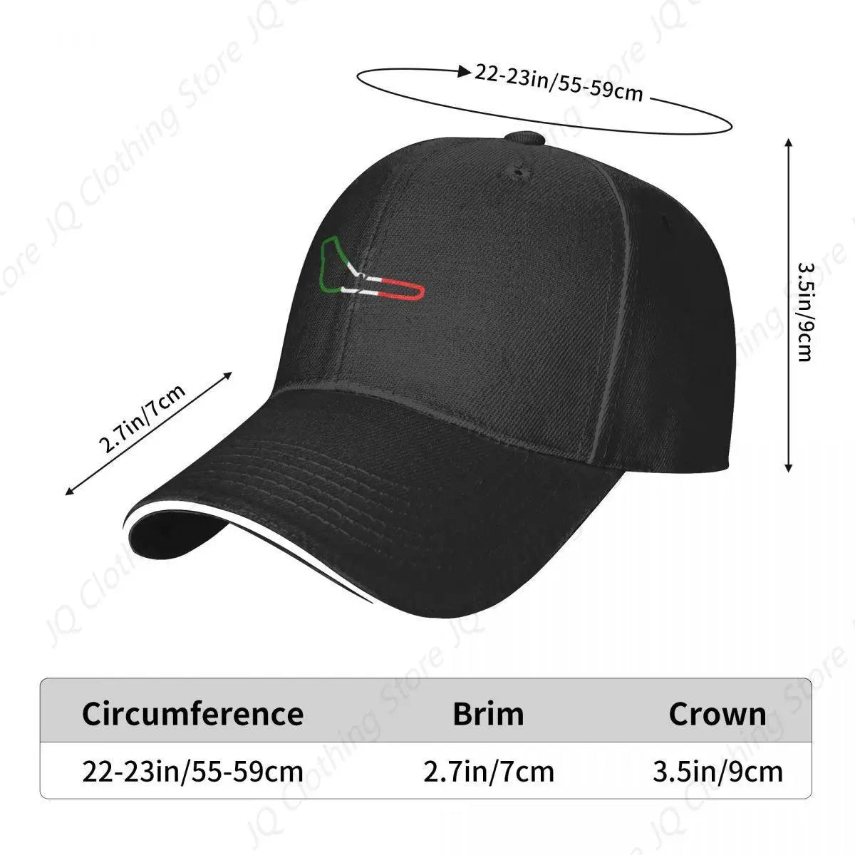 Monza Monza F1 Circuit Baseball Cap Golf Wear Mountaineering western Hat Mens Hats Women's