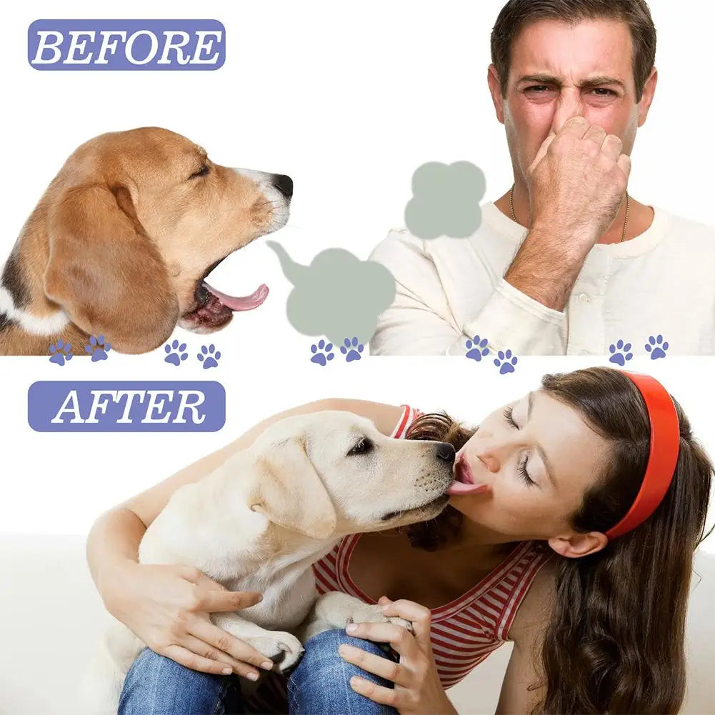30ml Pet Oral Cleanse Spray Dogs Cats Teeth Clean Deodorant Prevent Calculus Remove Kitten Bad Breath Pet Supplies