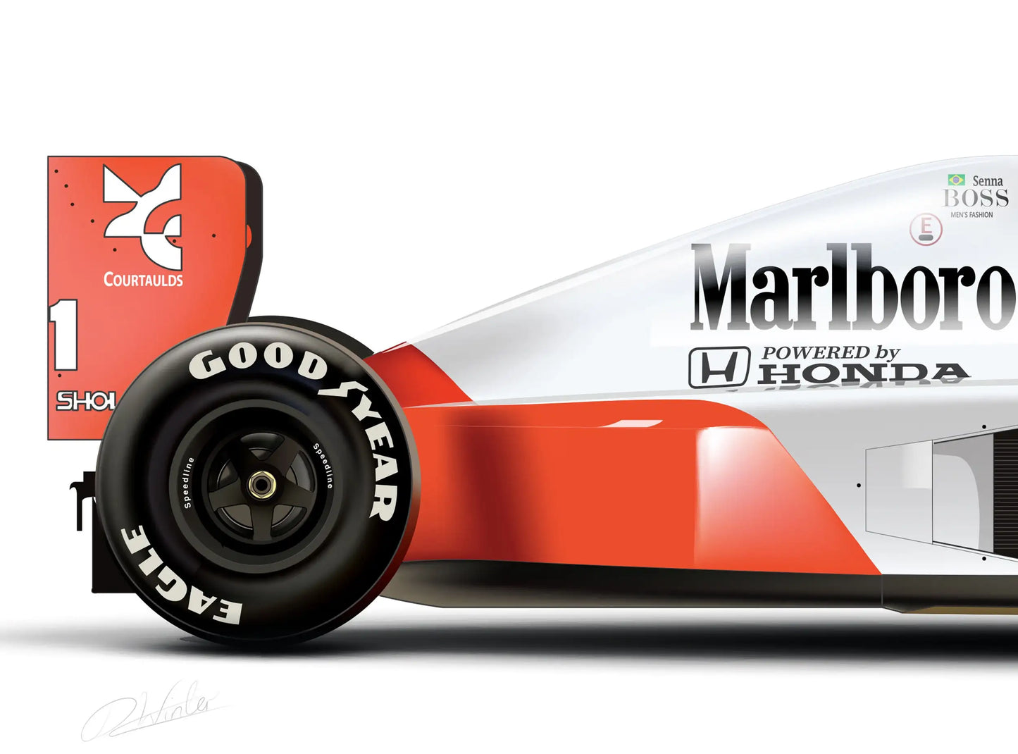 1991 MP4/6 Ayrton Senna World Chanpion 1988 1990 1991 Car Poster Print Canvas Painting Home Decor Wall Picture For Living Room