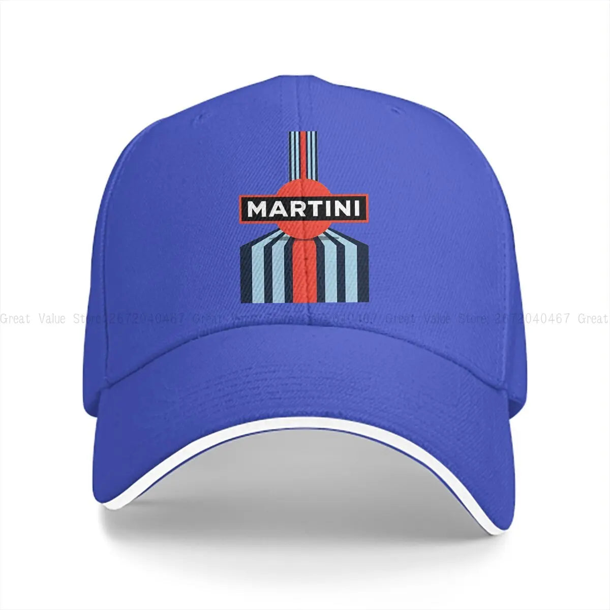 Pure Color Dad Hats Martini Racing Men's Hat Sun Visor Baseball Caps Formula 1 F1 Peaked Cap