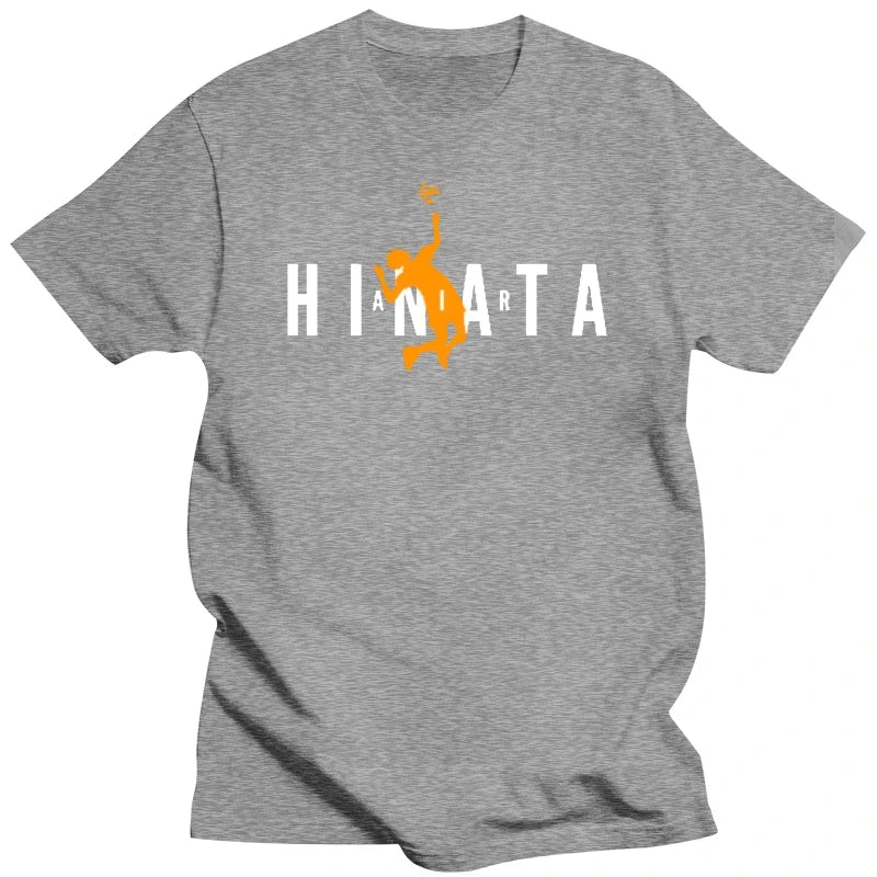 100% Cotton Print Mens Summer Air Hinata Shoyo Haikyuu Haikyu Anime Manga Unisex Tshirt T-Shirt Tee ALL SIZES Tee Shirt