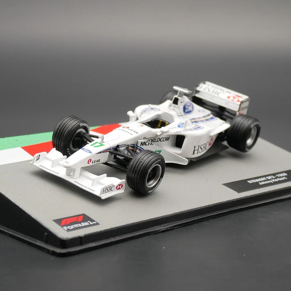 Ixo 1:43 Stewart SF3 1999 Johnny Herbert Diecast Car Model Metal Toy Vehicle