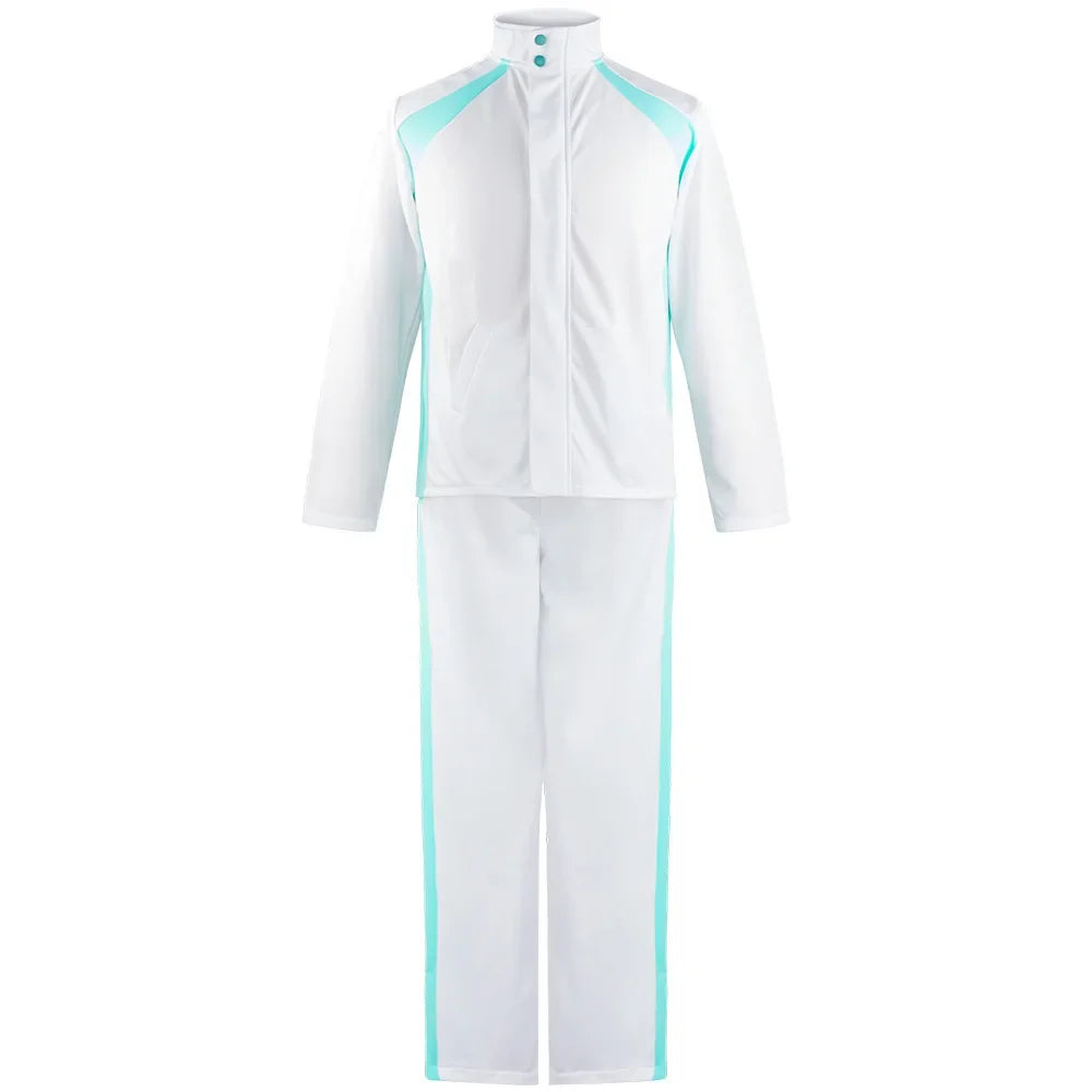 Haikyu Anime Aobajohsai High School Uniform Oikawa Tooru Cosplay Costume Embroidery Full-Zip Tracksuit Daily Wear