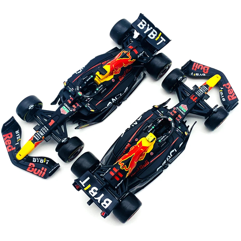 Bburago 1/43 2022 2023 F1 Red Bull RB18 Ferrari F1-75 Mercedes AMG W14 Racing Cars Toys Alloy Vehicle Diecast Cars Model
