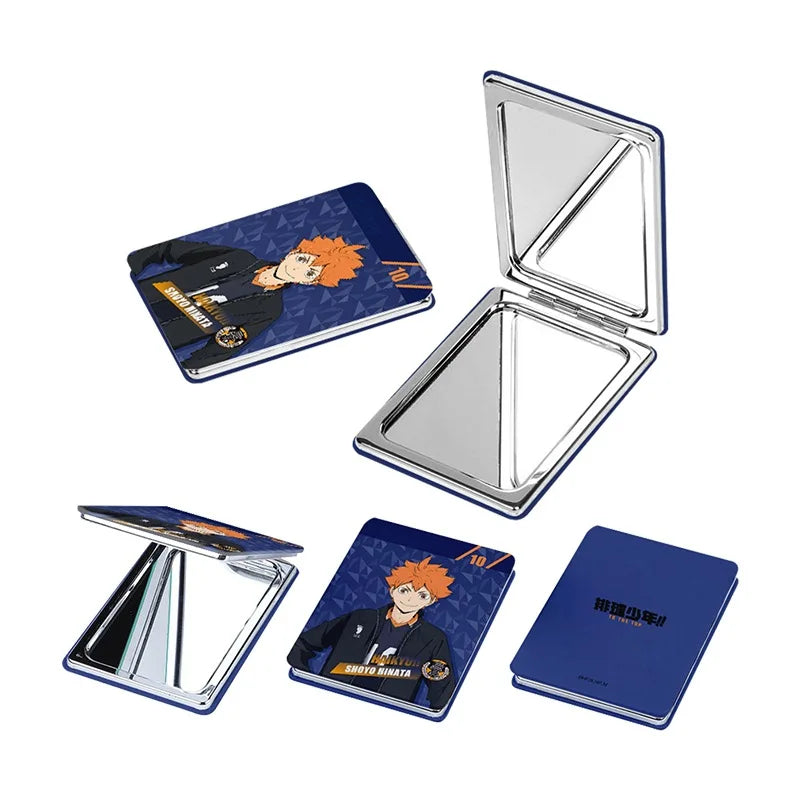 Haikyuu!! Tobio Kageyama Shoyo Hinata Karasuno Kei Tsukishima Oikawa Tooru China Official Authorization Cosmetic Mirror