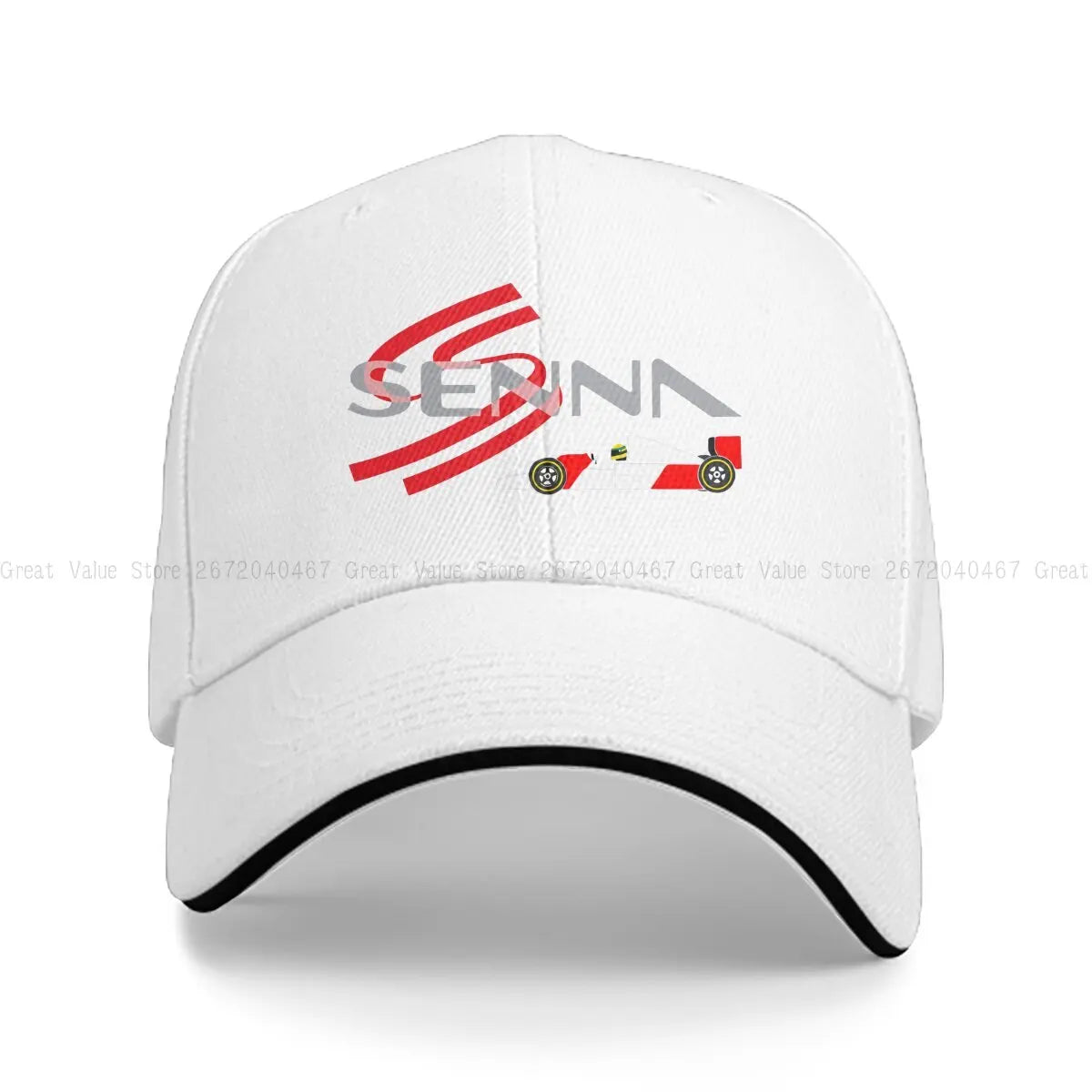 F1 AYRTON SENNA Multicolor Hat Peaked Men's Cap Cool Personalized Visor Protection Hats
