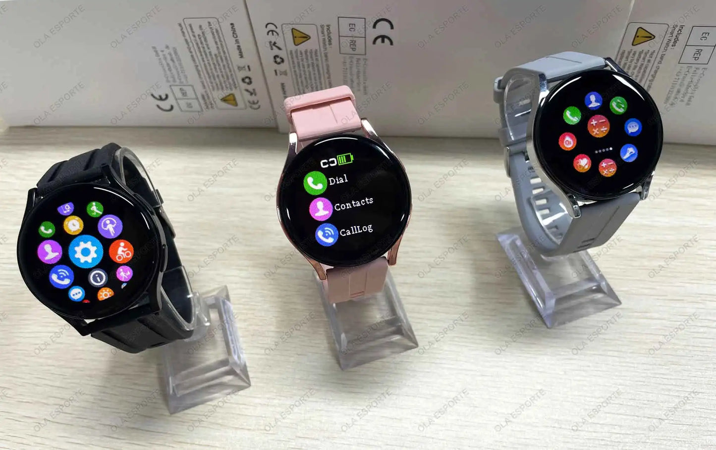 New Bluetooth Call Smart Watch 6 Heart Rate Custom Dials Sport Men Woman 2024 smart watch Health Monitor Smartwatch For Samsung