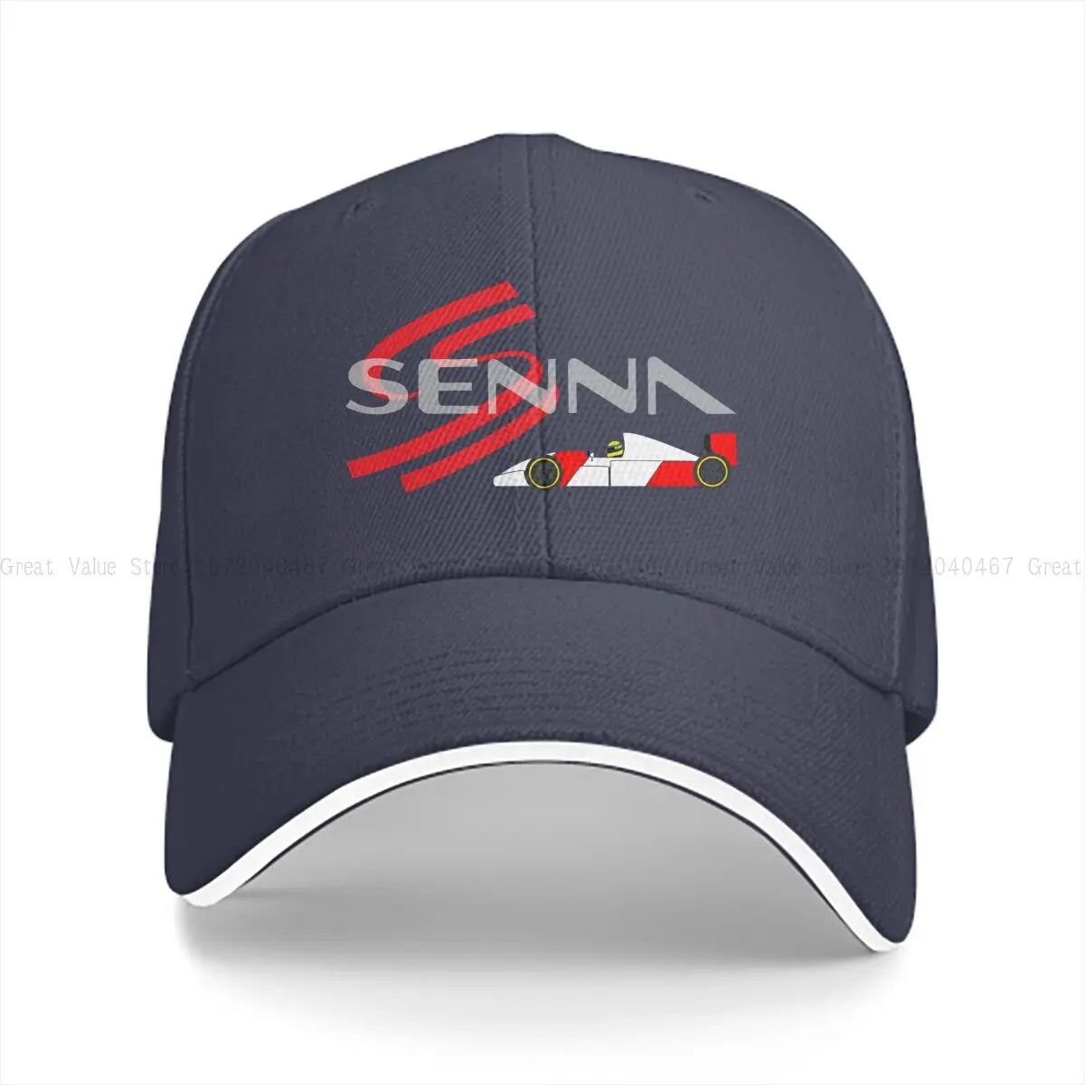 F1 AYRTON SENNA Multicolor Hat Peaked Men's Cap Cool Personalized Visor Protection Hats