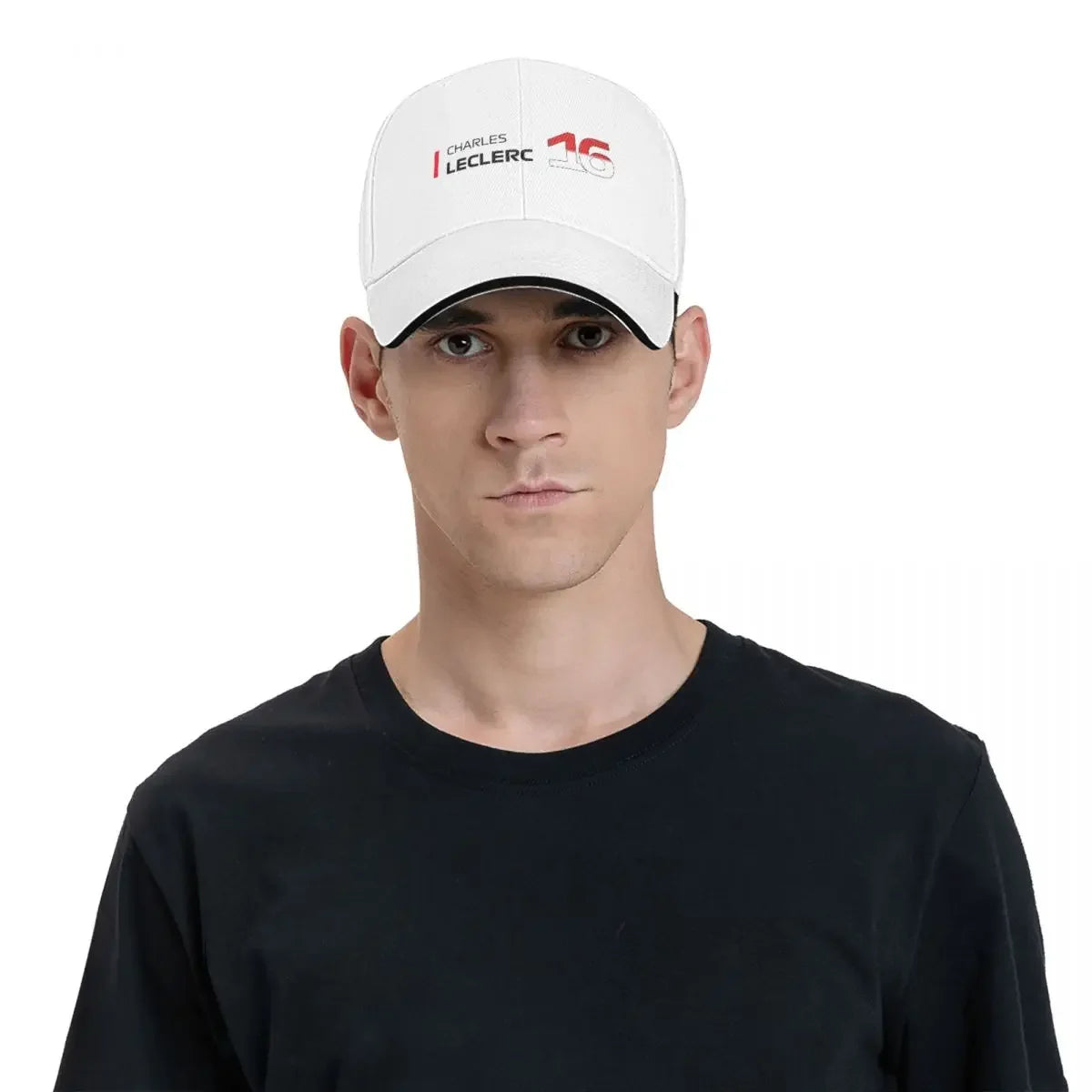 Charles Leclerc F1 Cap Fashion Casual Baseball Caps Adjustable Hat Hip Hop Summer Unisex Baseball Hat Customizable Polychromatic