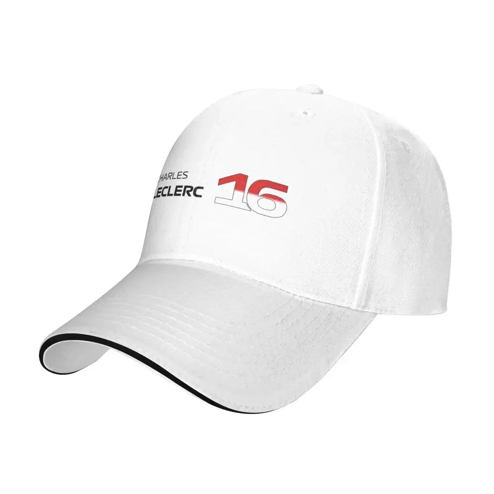 Charles Leclerc F1 Cap Fashion Casual Baseball Caps Adjustable Hat Hip Hop Summer Unisex Baseball Hat Customizable Polychromatic