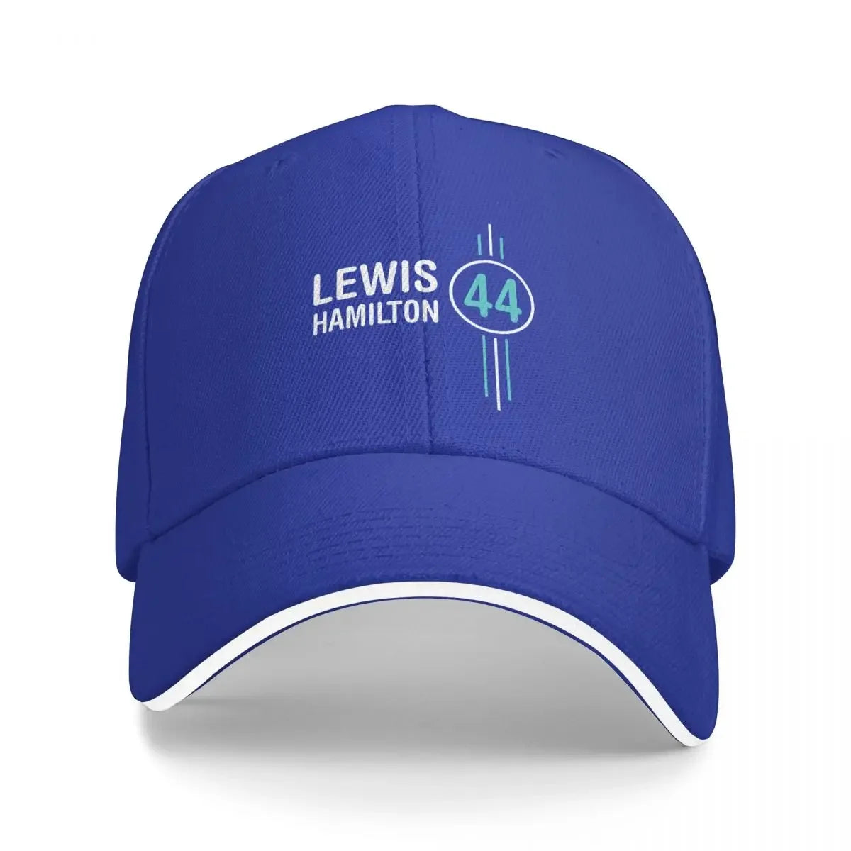 Lewis Hamilton F1 Car Racing Multicolor Hat Peaked Women's Cap Personalized Visor Sunprotection Hats