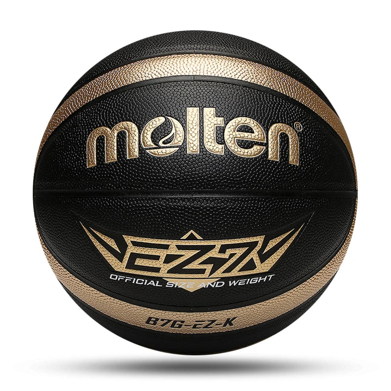 Balón de baloncesto Molten, nuevo, oficial, talla 7/6/5, PU, alta calidad, para entrenamiento en interiores y exteriores, para hombres y mujeres.