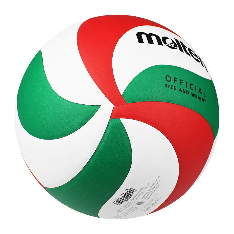 Balón de voleibol Molten 4500 original, tamaño estándar 5, de PU, para estudiantes, adultos y adolescentes, competición, entrenamiento al aire libre y en interiores.