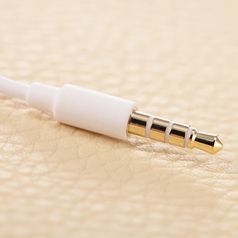 Auriculares intraaurales con cable de 3,5 mm y micrófono para Samsung Galaxy S10, S9, S8, A50, A71 y S5830.