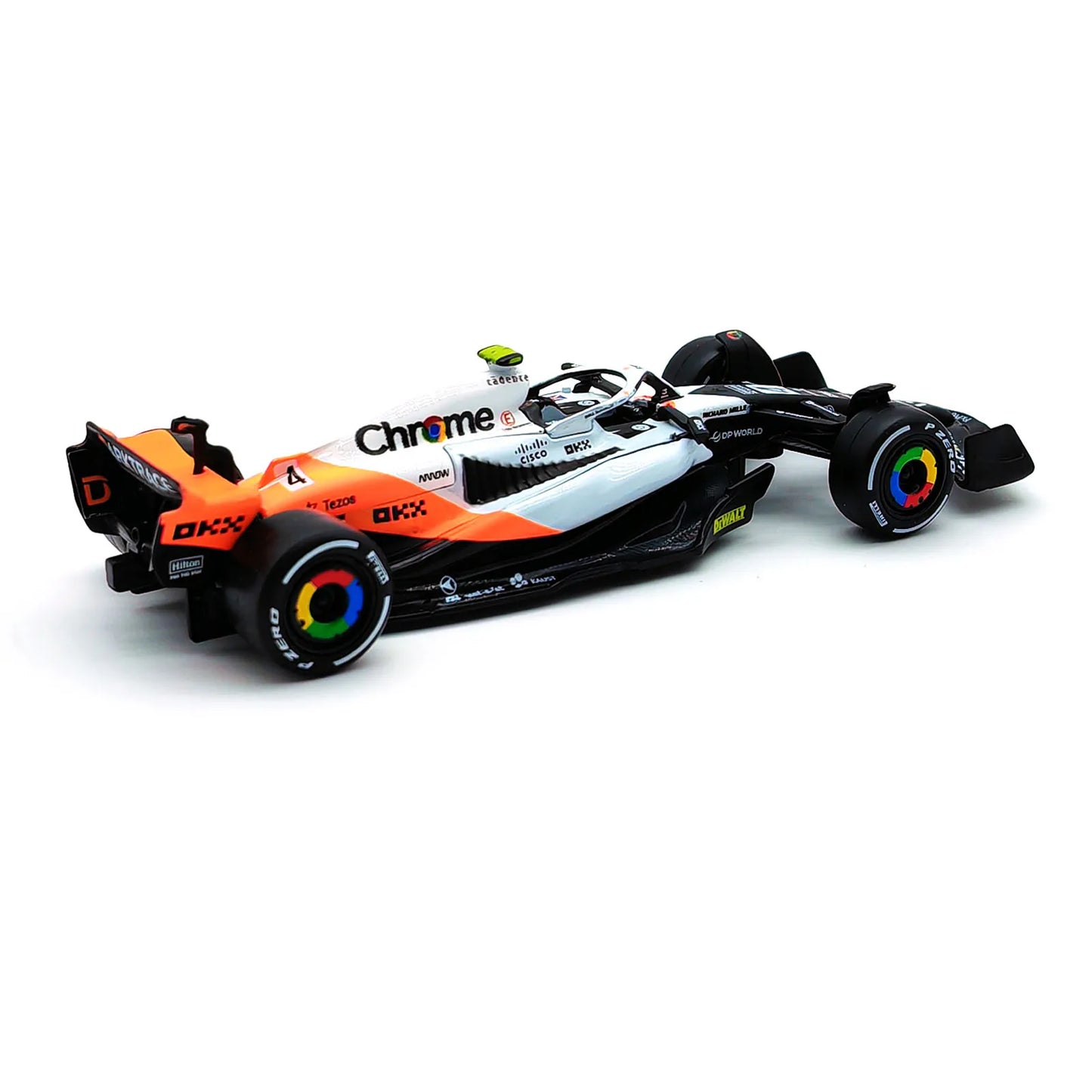 Bburago 1:43 2024 F1 Mercedes-AMG W15 #44 Hamilton Mclaren MCL38 MCL60 Monaco GP #4 Norris #81 Piastri Formula Car Model Gifts