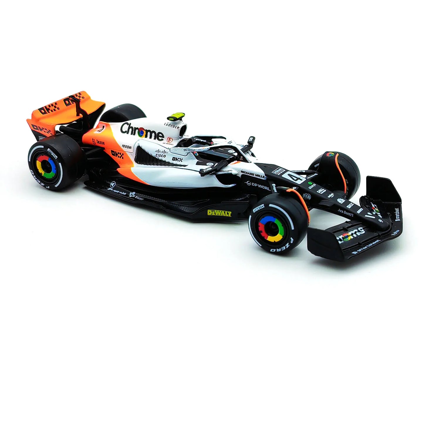 Bburago 1:43 2024 F1 Mercedes-AMG W15 #44 Hamilton Mclaren MCL38 MCL60 Monaco GP #4 Norris #81 Piastri Formula Car Model Gifts