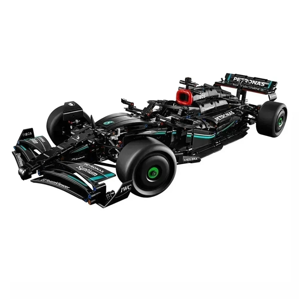 1:8 Scale W14 E F1 Racing Car Model (1642 Pcs) - 42171 Technic Building Blocks Set, Supercar Assembly Toy, Ideal Gift for Adults