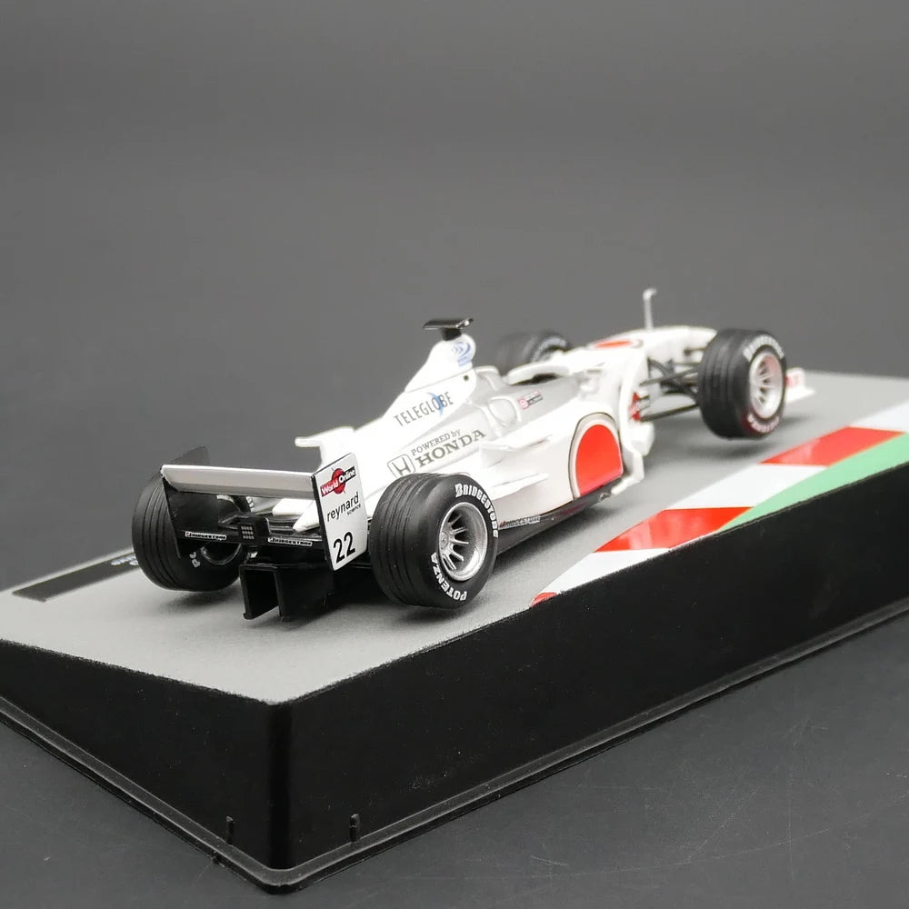 Ixo 1:43 Bar 002 2000 Jacques Villeneuve Diecast Car Model Metal Toy Vehicle