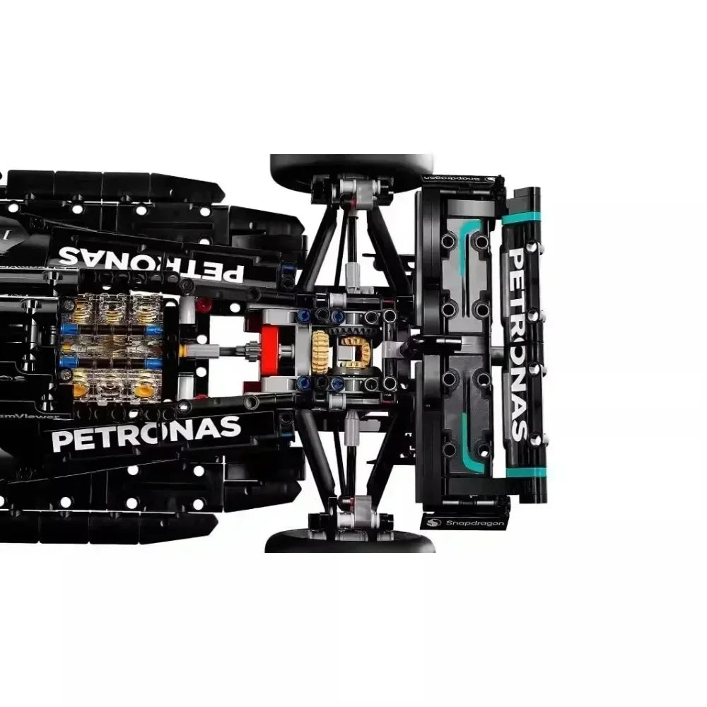 1:8 Scale W14 E F1 Racing Car Model (1642 Pcs) - 42171 Technic Building Blocks Set, Supercar Assembly Toy, Ideal Gift for Adults