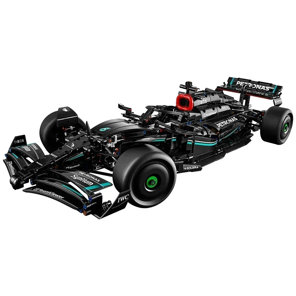 1:8 Scale W14 E F1 Racing Car Model (1642 Pcs) - 42171 Technic Building Blocks Set, Supercar Assembly Toy, Ideal Gift for Adults
