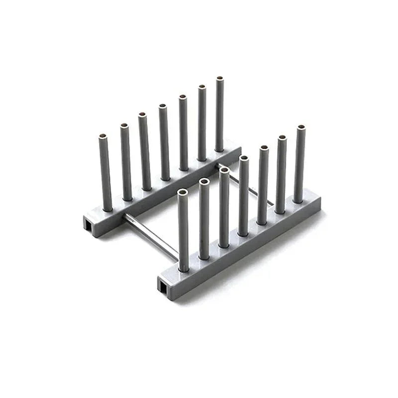 Classic Kitchen Storage Organizer Pot Lid Rack Dish Drying Rack Holder Drainer Cocina Plastic Plate Cups Stand Display Holder