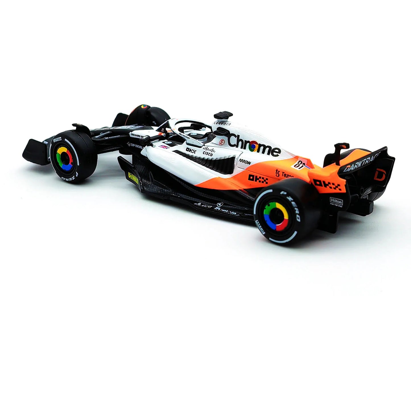 Bburago 1:43 2024 F1 Mercedes-AMG W15 #44 Hamilton Mclaren MCL38 MCL60 Monaco GP #4 Norris #81 Piastri Formula Car Model Gifts