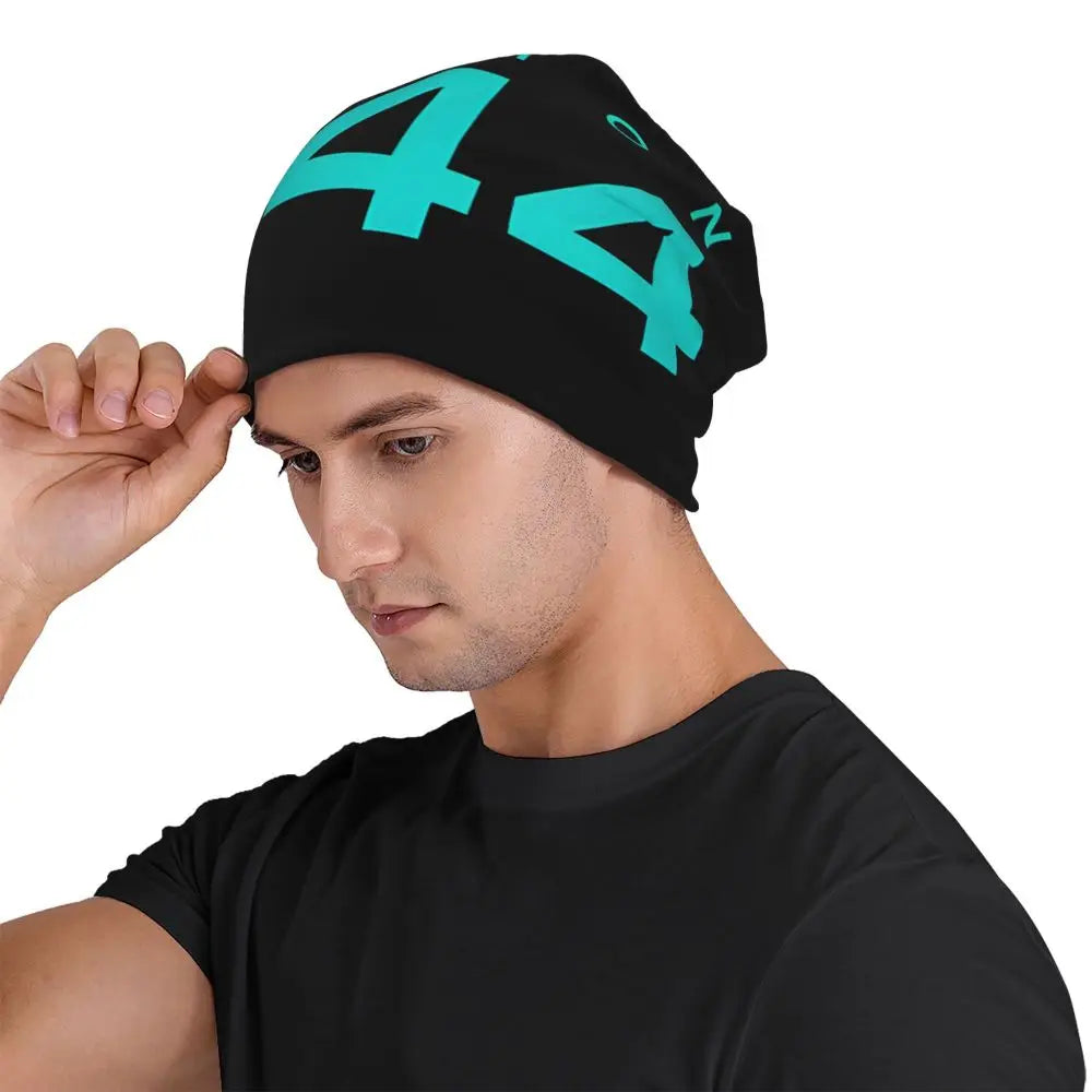 Bonnet Hats Men Women's Thin Skullies Beanies Hat F1 Lewis Hamilton Autumn Spring Warm Cap Design Caps