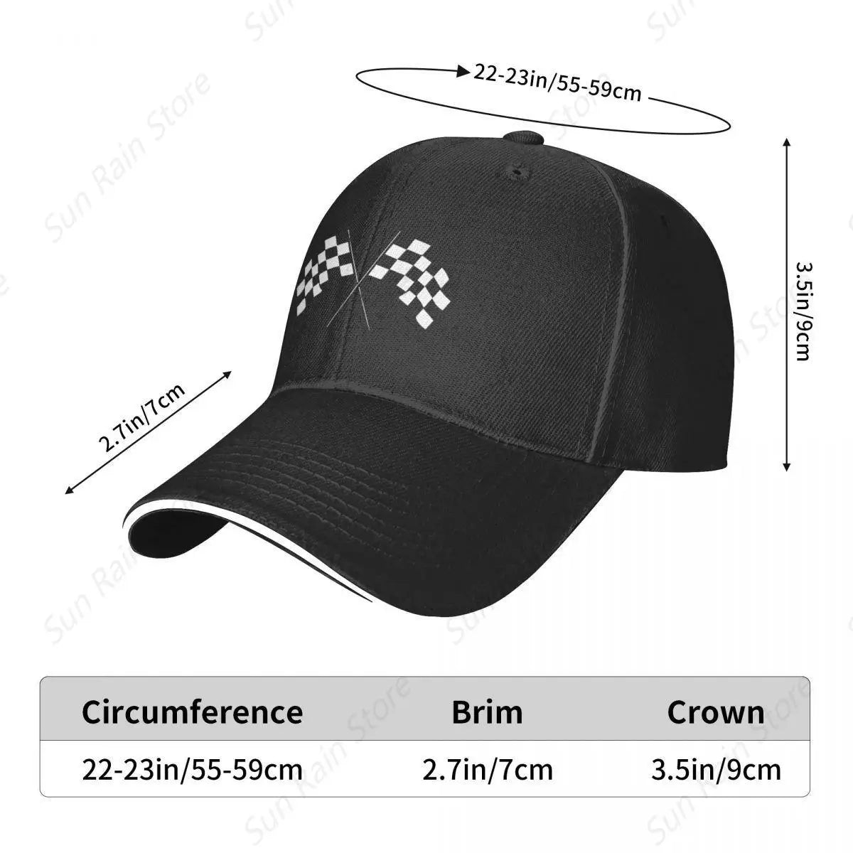Flag F1 FIA Formula 1 World Championship Washed Men's Baseball Cap Outdoor Trucker Snapback Caps Dad Hat Golf Hats