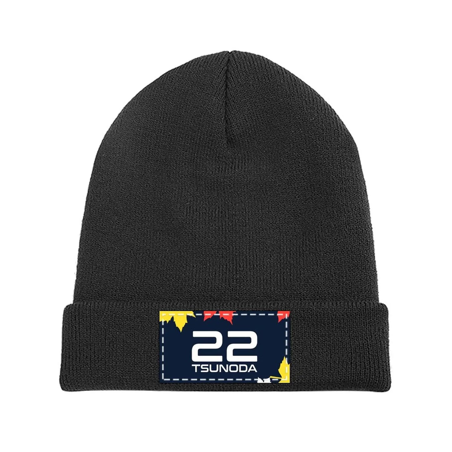 F1 2024 - Yuki Tsunoda #22 Knitted Cap Rugby cute Icon Women's Hats 2025 Men's