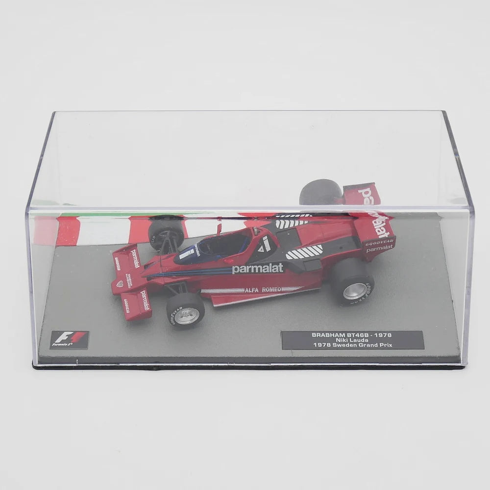 Ixo 1:43 Racing Niki Lauda 1978 Brabham BT46B Diecast Car Model Metal Toy Vehicle