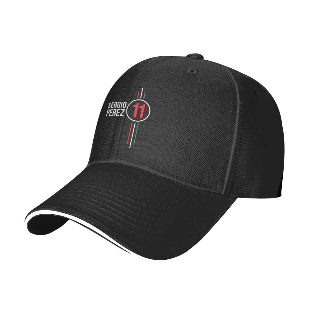 Sergio Perez F1 Car Racing Washed Men's Baseball Cap Sunprotection Trucker Snapback Caps Dad Hat Golf Hats