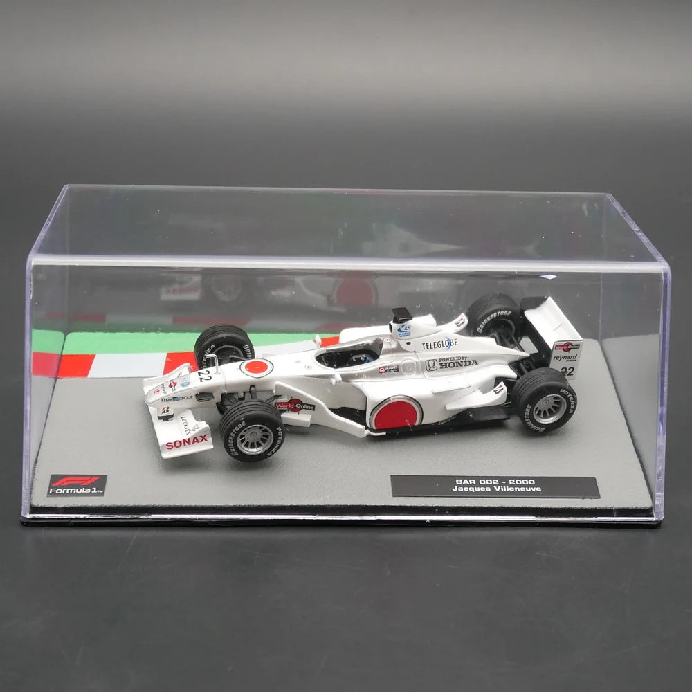 Ixo 1:43 Bar 002 2000 Jacques Villeneuve Diecast Car Model Metal Toy Vehicle