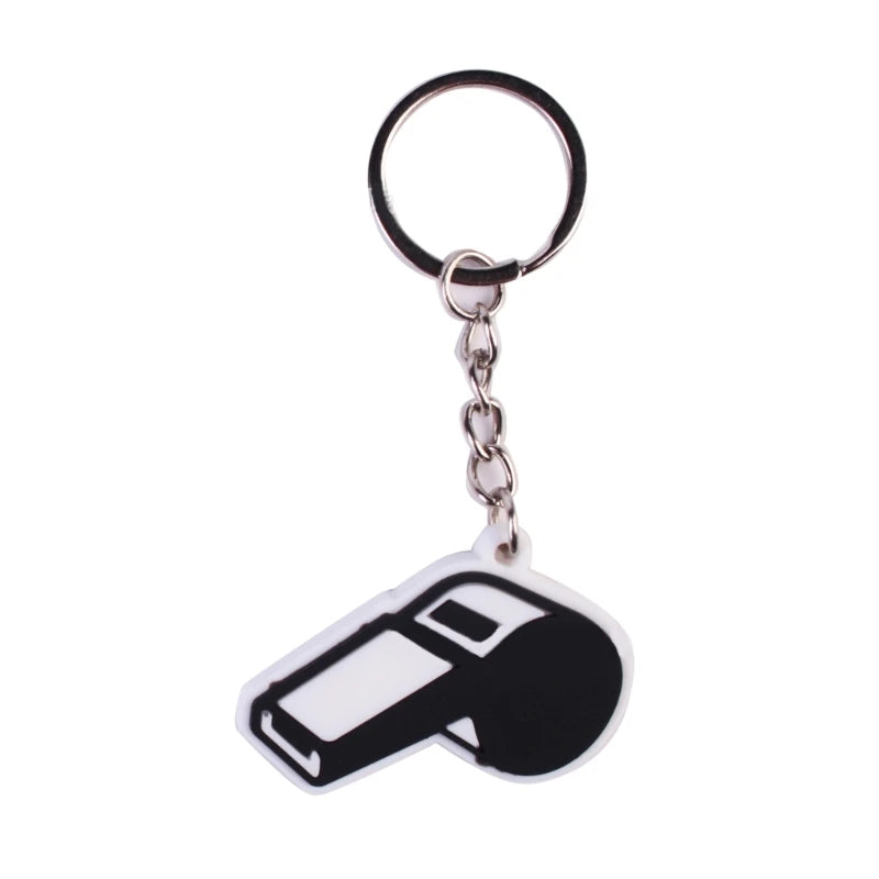 652D 5Pcs/set Volleyball Pendant Ball Keychain Volleyball Bag Ornament Keychain Backpack Keychain Car Key Holder Keychains