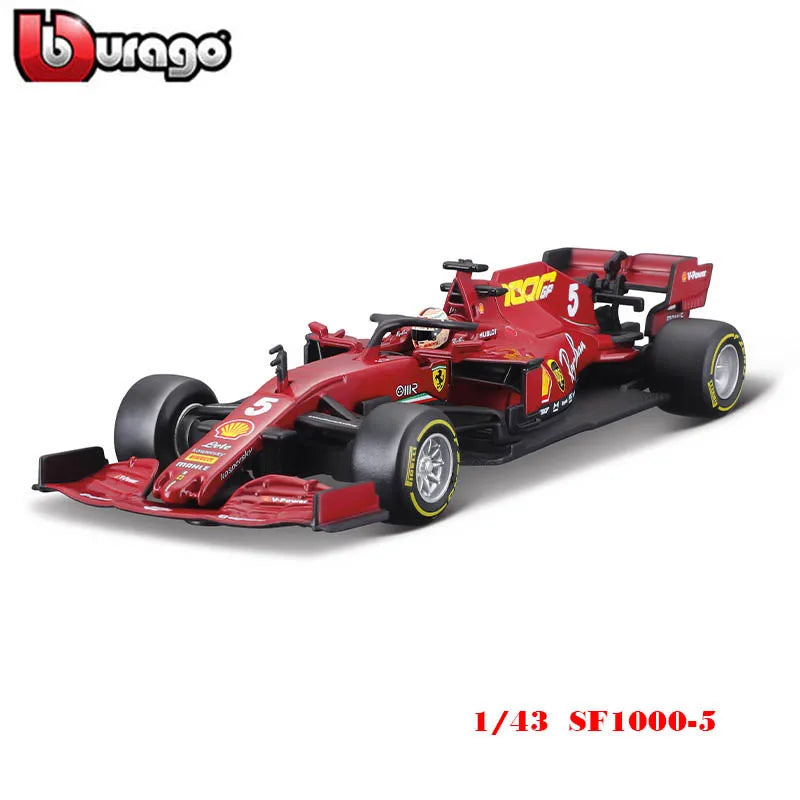 Bburago 1:43 2024 RB20 SF24 W14 W13 SF23 MCL60 RB19 RB18 W12 F1 Racing Formula Car Static Simulation Diecast Alloy Model Car