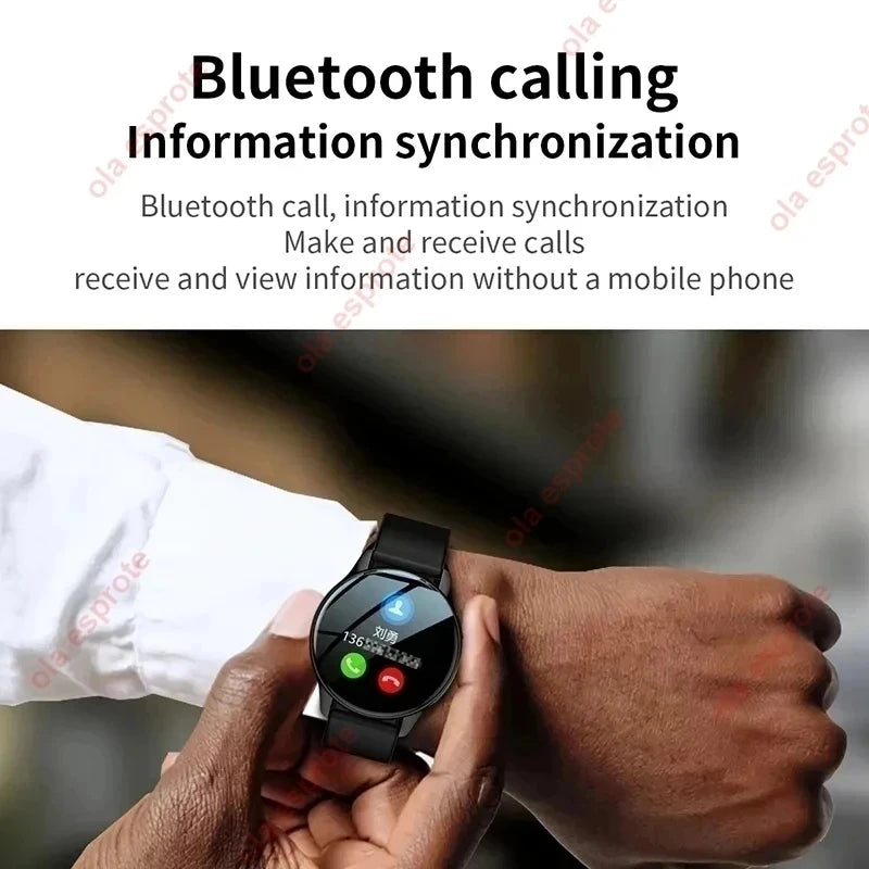 New Bluetooth Call Smart Watch 6 Heart Rate Custom Dials Sport Men Woman 2024 smart watch Health Monitor Smartwatch For Samsung