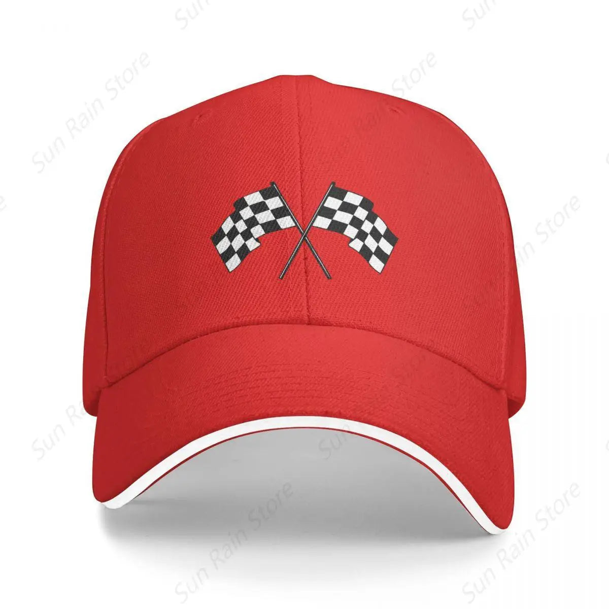 Flag F1 FIA Formula 1 World Championship Washed Men's Baseball Cap Outdoor Trucker Snapback Caps Dad Hat Golf Hats
