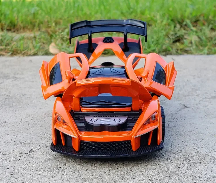 1/32 McLaren Senna Alloy Sports Car Model Diecasts Metal Toy Vehicles Car Model Simulation Sound Light Collection Toy Gift