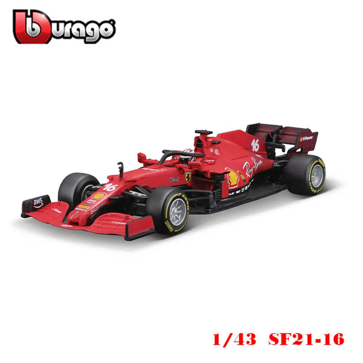 Bburago 1:43 2024 RB20 SF24 W14 W13 SF23 MCL60 RB19 RB18 W12 F1 Racing Formula Car Static Simulation Diecast Alloy Model Car