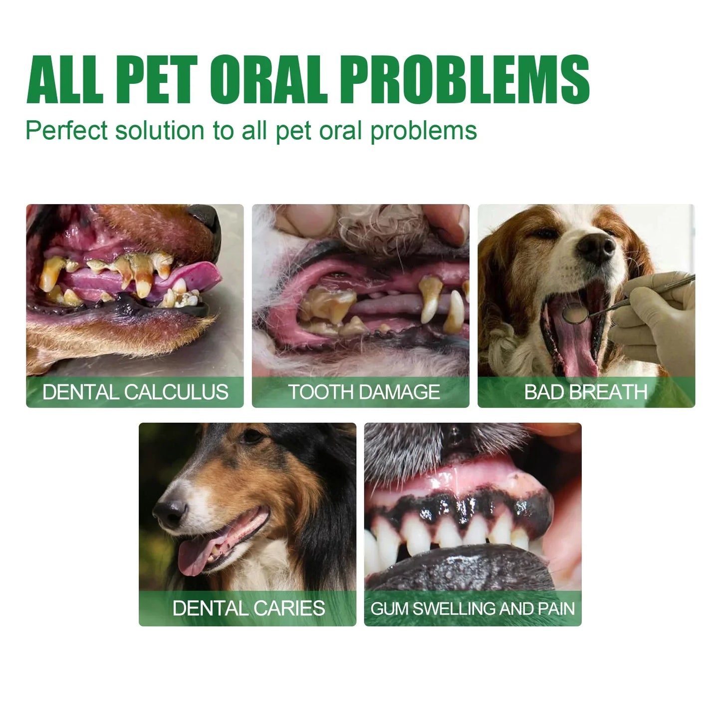 Spray limpiador de dientes para mascotas, eliminador de placa y sarro para perros, spray limpiador de halitosis, desodorante para mascotas, cuidado bucal, herramienta de limpieza dental para gatitos.