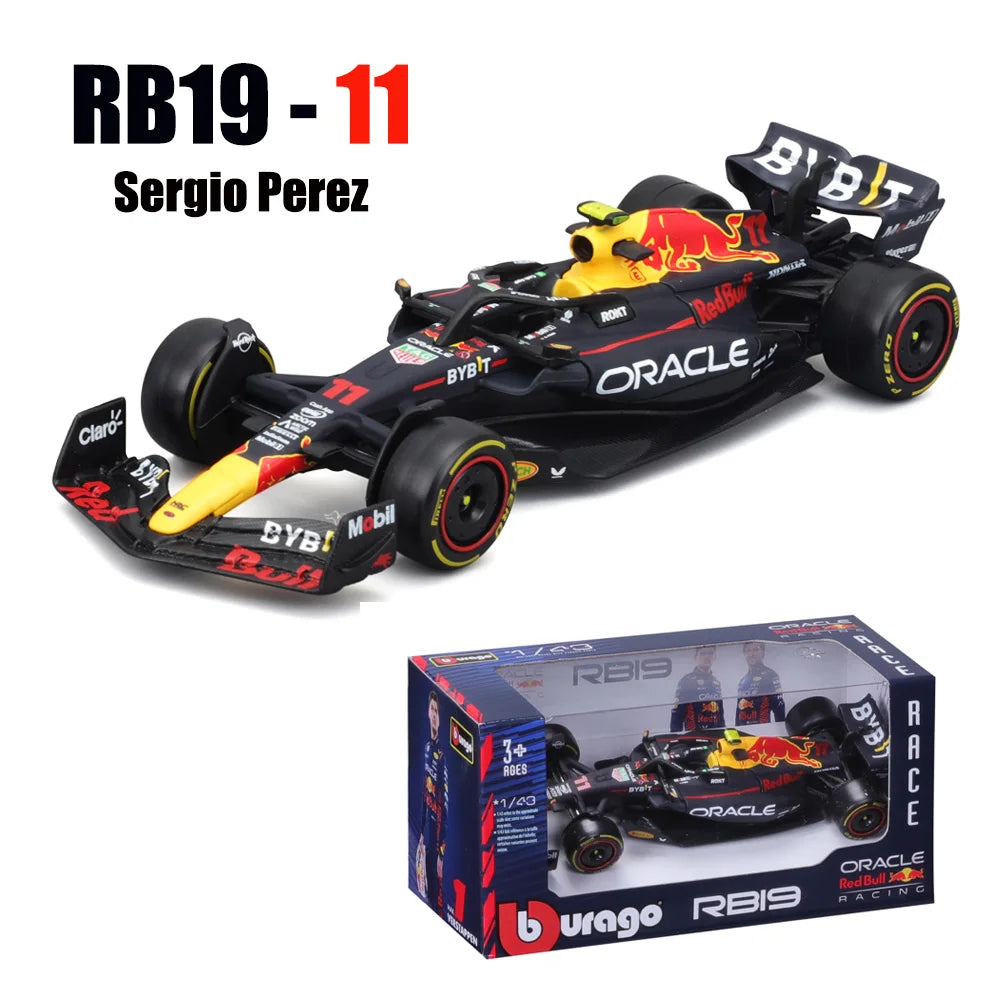 Bburago 1:43 Alpine F1 Team A523 2023 #10 Pierre Gasly #31 Esteban Ocon Alloy Car Die Cast Model Toy Collectible competition