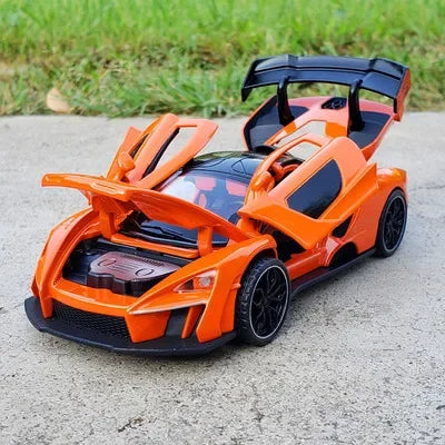 1/32 McLaren Senna Alloy Sports Car Model Diecasts Metal Toy Vehicles Car Model Simulation Sound Light Collection Toy Gift