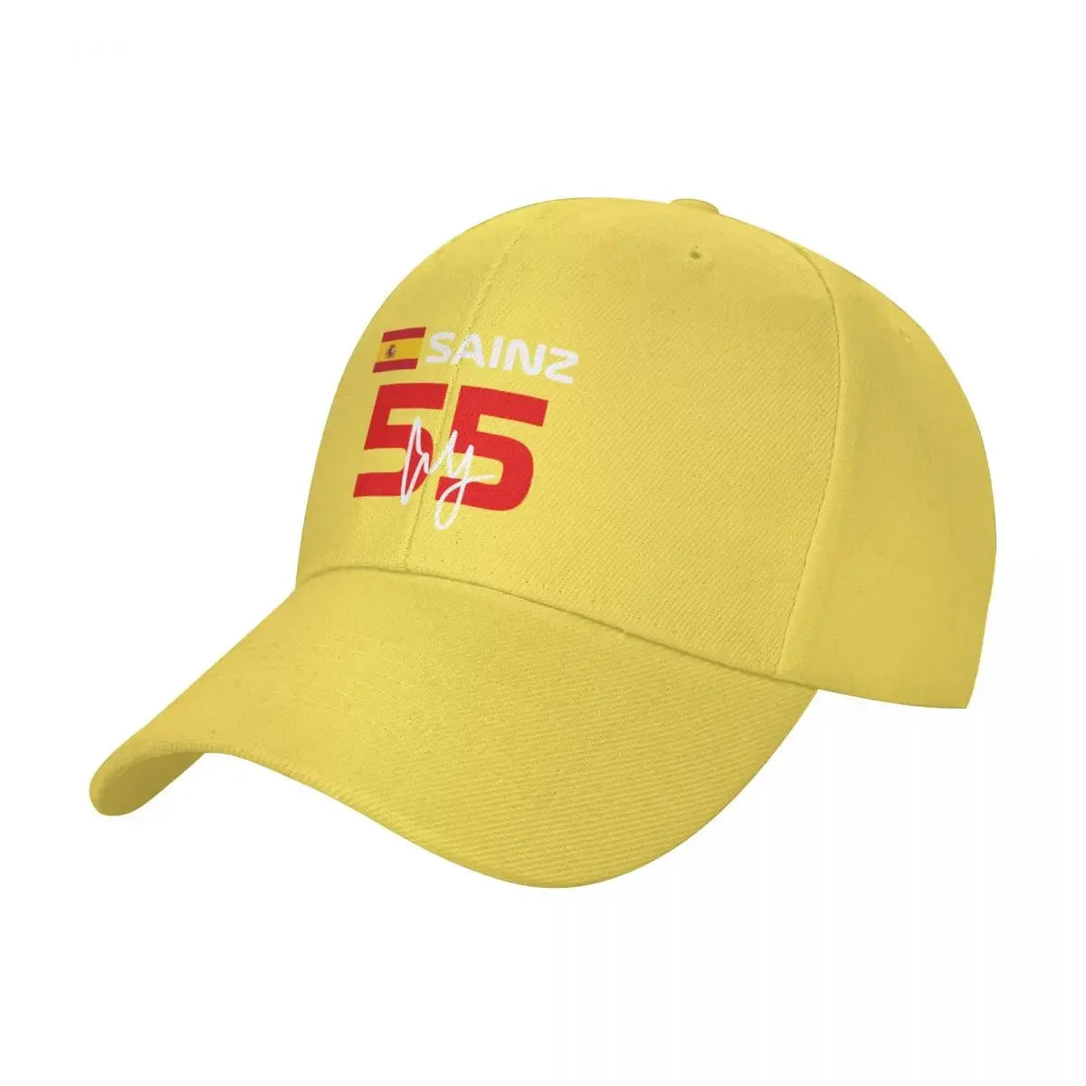 F1 2022 Carlos Sainz 55 Baseball Cap Christmas Hat Mountaineering New In The Hat Caps For Women Men's