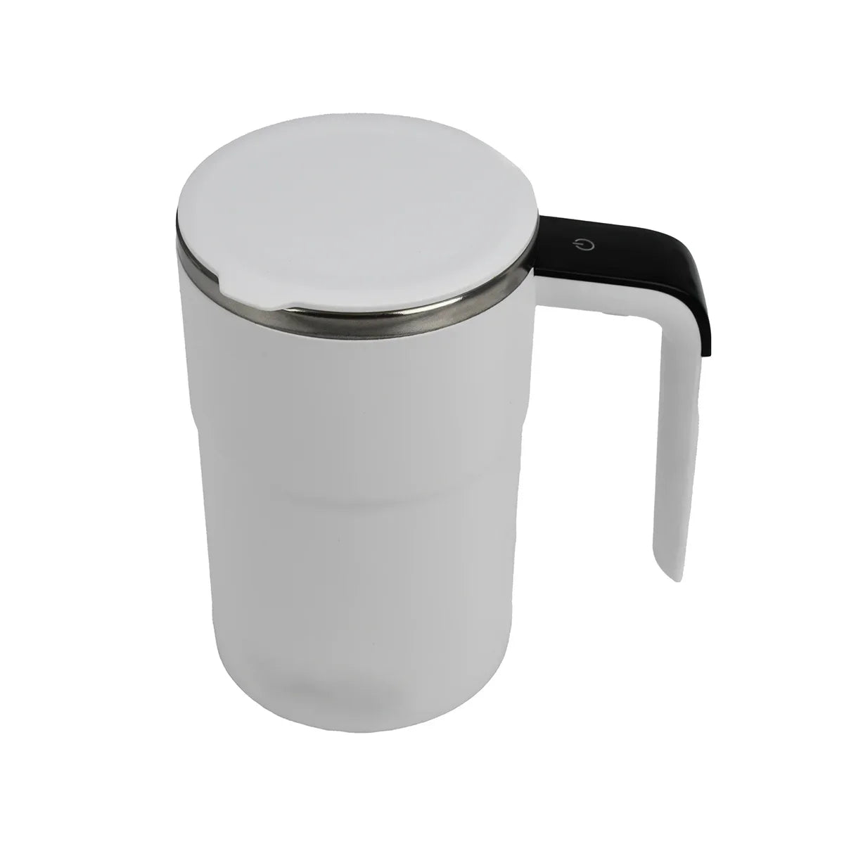 Electric Stainless Steel Lazy Rotating Mug, Magnetic Stirring Cup, Automatic Self Stirring Mug, Coffee Milk Juice Mixing Cup