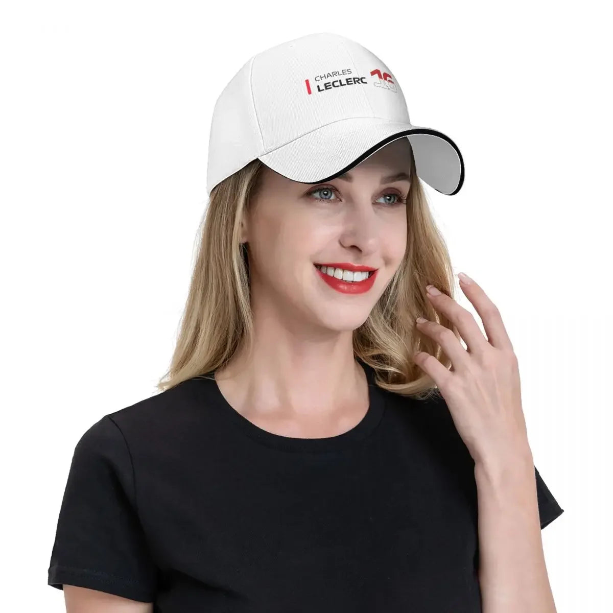 Charles Leclerc F1 Cap Fashion Casual Baseball Caps Adjustable Hat Hip Hop Summer Unisex Baseball Hat Customizable Polychromatic
