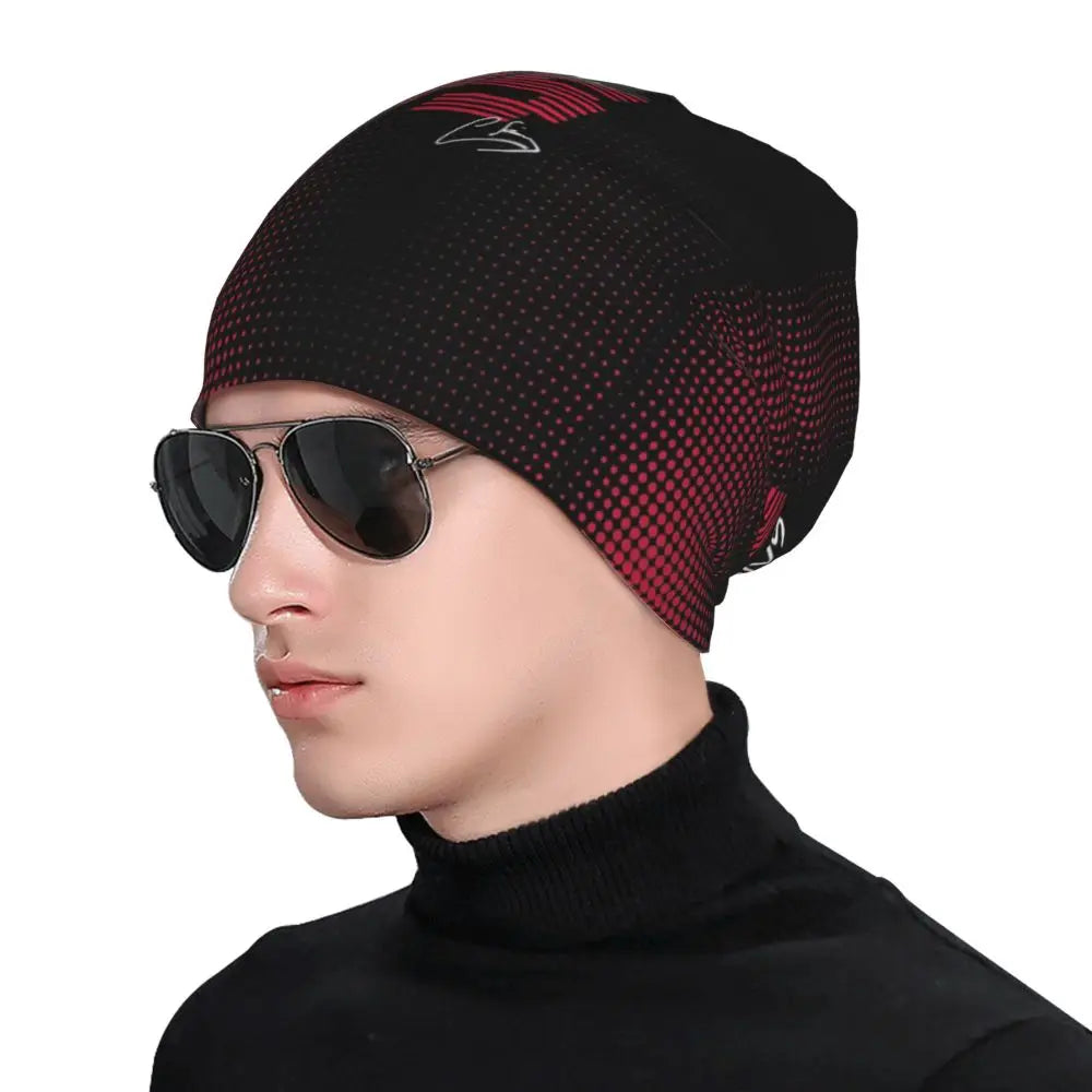 Carlos Sainz Jr F1 Signature Graphic - Dark Warm Knitted Cap Fashion Bonnet Hat Autumn Winter Beanies Hats for Unisex Adult