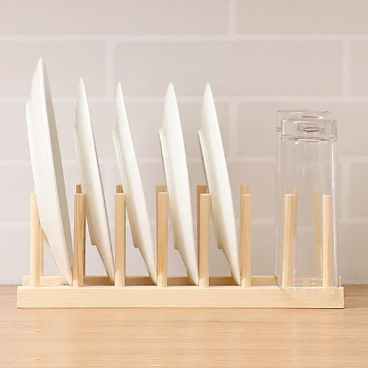 Classic Kitchen Storage Organizer Pot Lid Rack Dish Drying Rack Holder Drainer Cocina Plastic Plate Cups Stand Display Holder