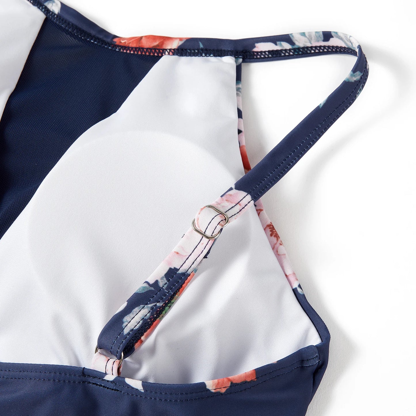 Print High-Waist Bikini Sets Swimsuit Women Sexy Lace Up Hollow Out Two Pieces Swimwear 2024 New Beach Bathing Suits Women